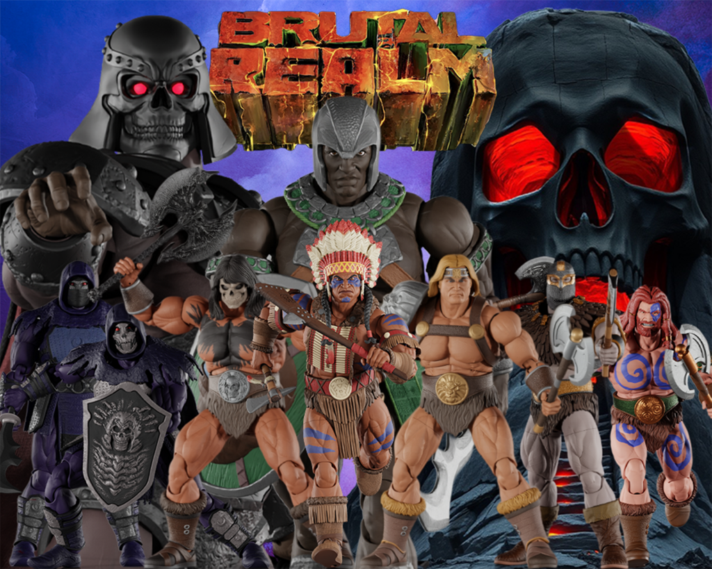 Brutal Realm Highly-articulated Action Figure Toyline!
