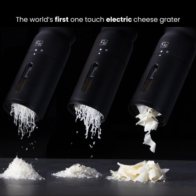 Grater Rain : One Touch Electric Cheese Grater