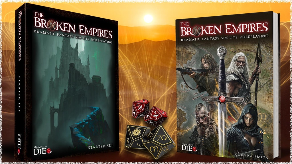 The Broken Empires RPG™: Sim-Lite d100 Skills-Based TTRPG