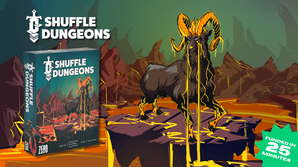 Shuffle Dungeons: The Co-op Board Game of Endless Dungeons