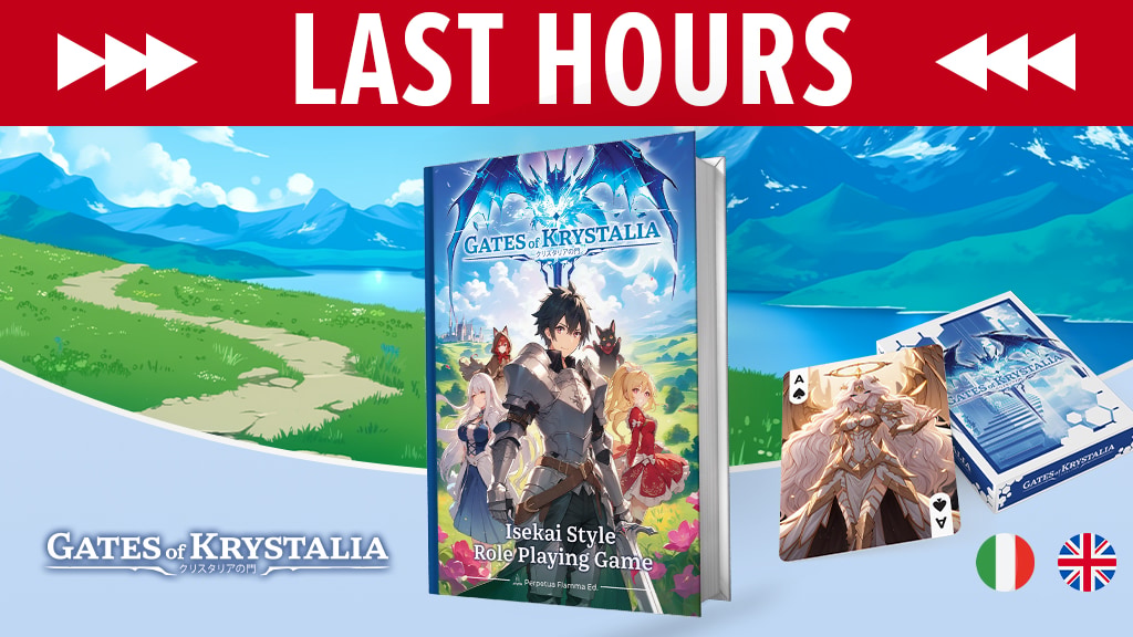 Gates of Krystalia - Table Top RPG in Anime Isekai Style