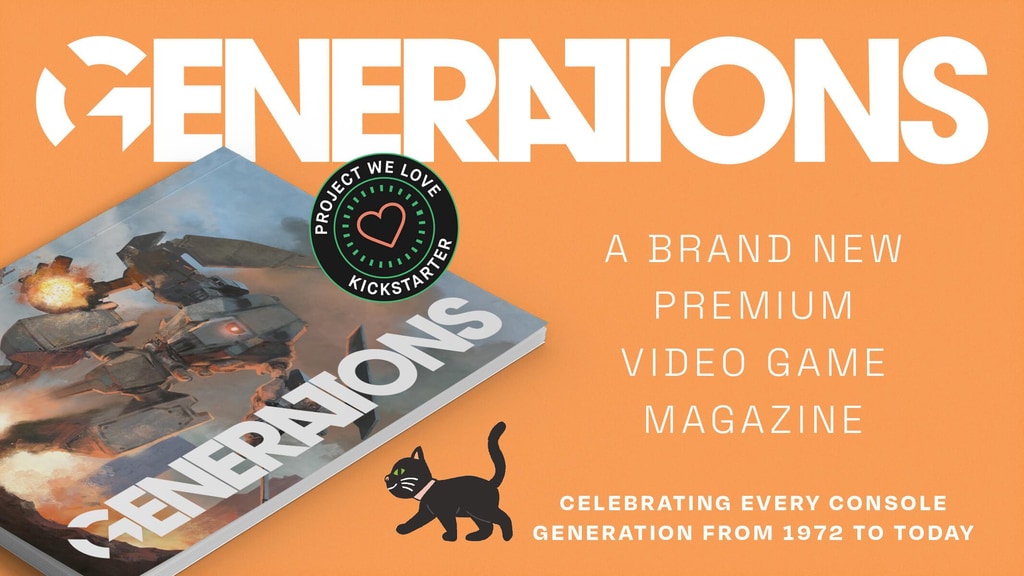 GENERATIONS (Winter 2024) - Premium Video Game Magazine