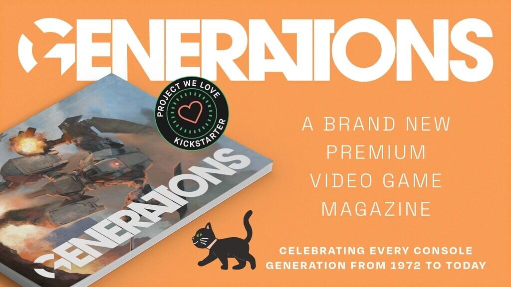 GENERATIONS (Winter 2024) - Premium Video Game Magazine