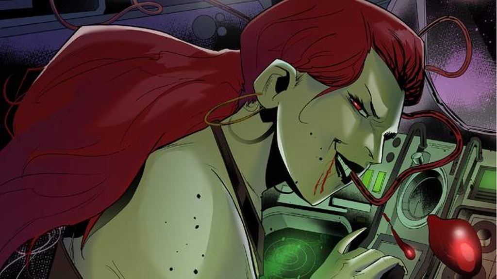 Vampires on Mars #1-3—Sci-fi & dark comedy collide in space