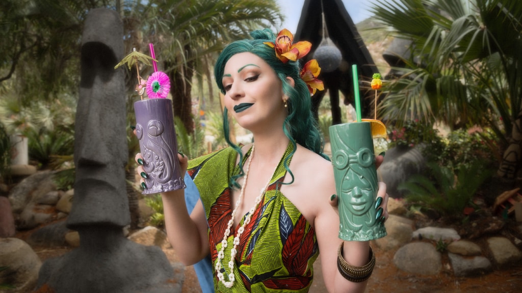 "Drink With Your Octopus" Tiki Mugs by Brian Kesinger