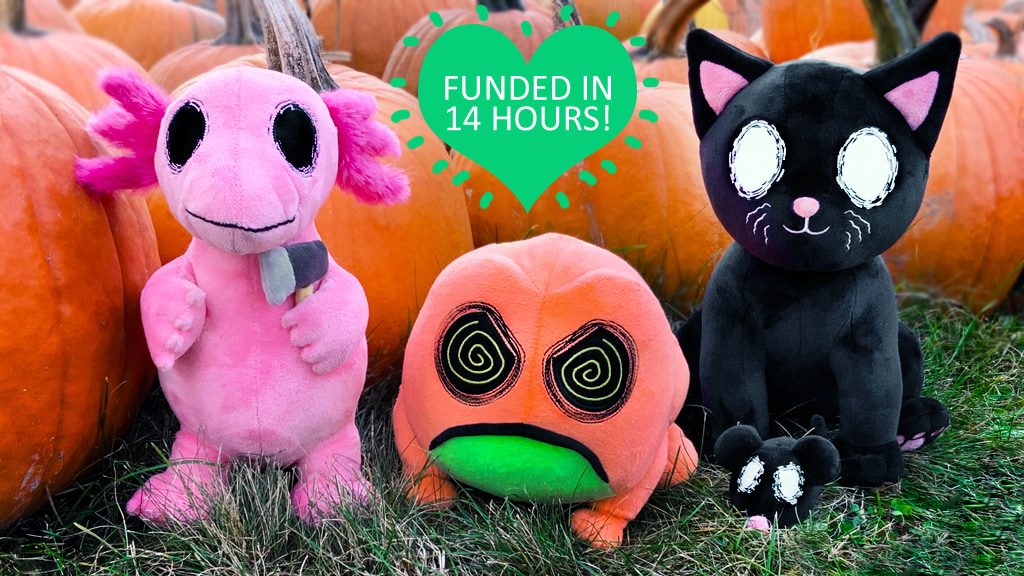 Pumpkin and Pals: A Halloween Plush Kickstarter