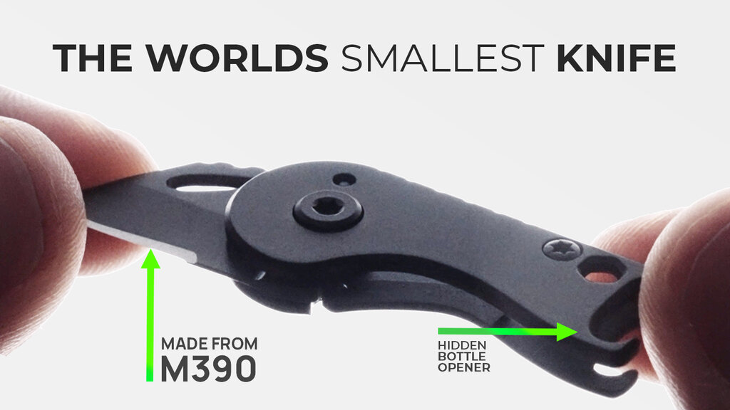tinyBLADE : A Mini Tactical Knife