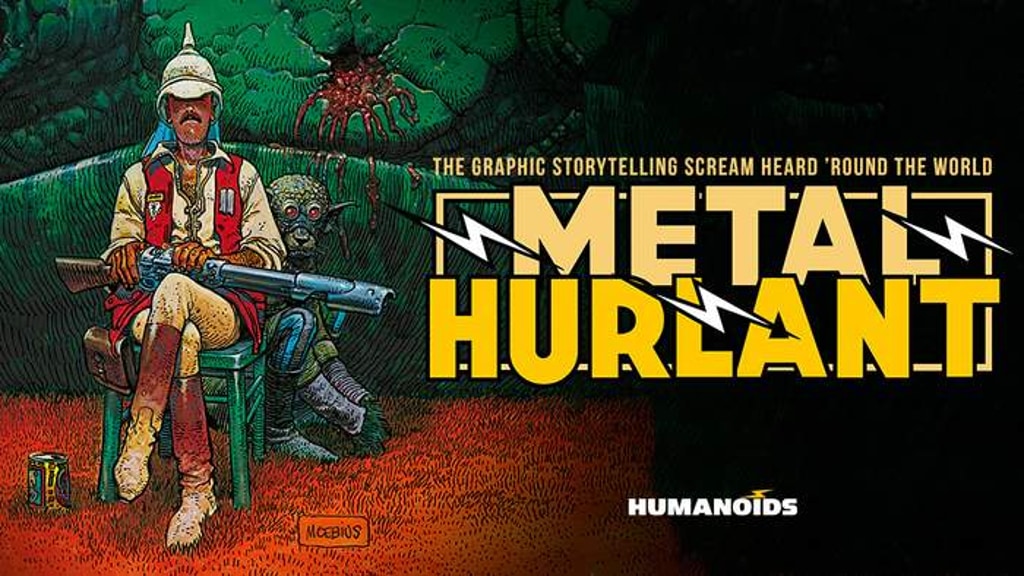 METAL HURLANT: The Seminal Sci-Fi Anthology Lives