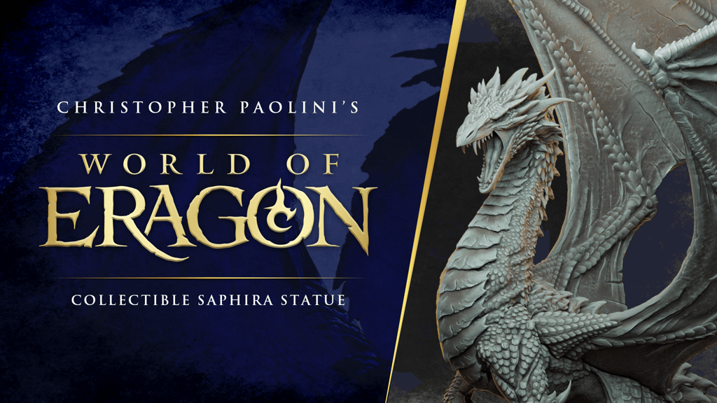 World of Eragon - Collectible Saphira Statue