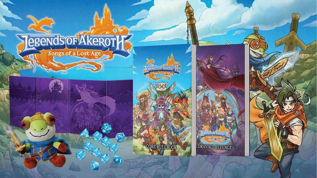 Legends of Akeroth - JRPG Inspired TTRPG