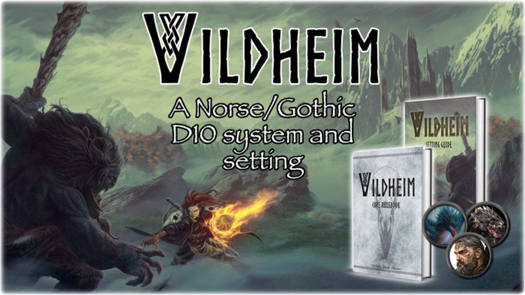 Vildheim - New Rules Lite D10 TTRPG