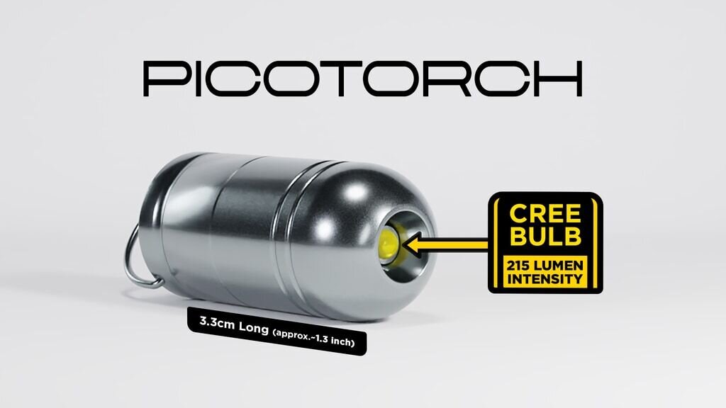 PicoTorch™ 🔦 Super-Bright Tiny Flashlight