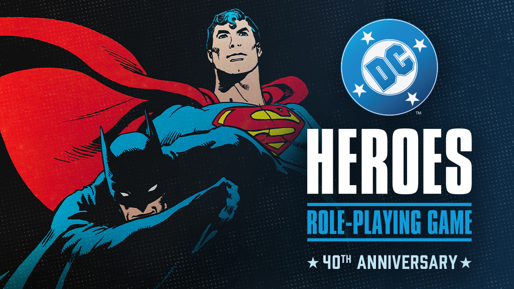 DC Heroes Role-Playing Game 40th Anniversary