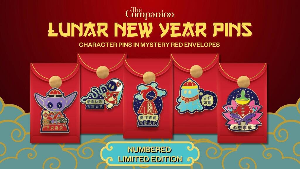 Celebrate Lunar New Year with "The Companions" Pins!
