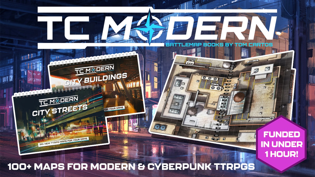 TC Modern Battlemap Books