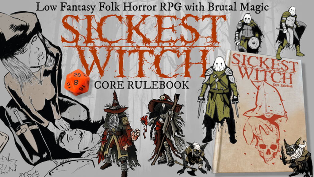 Sickest Witch RPG - Core Rulebook