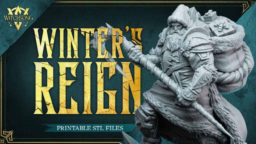 Winter's Reign - Printable STL Miniatures
