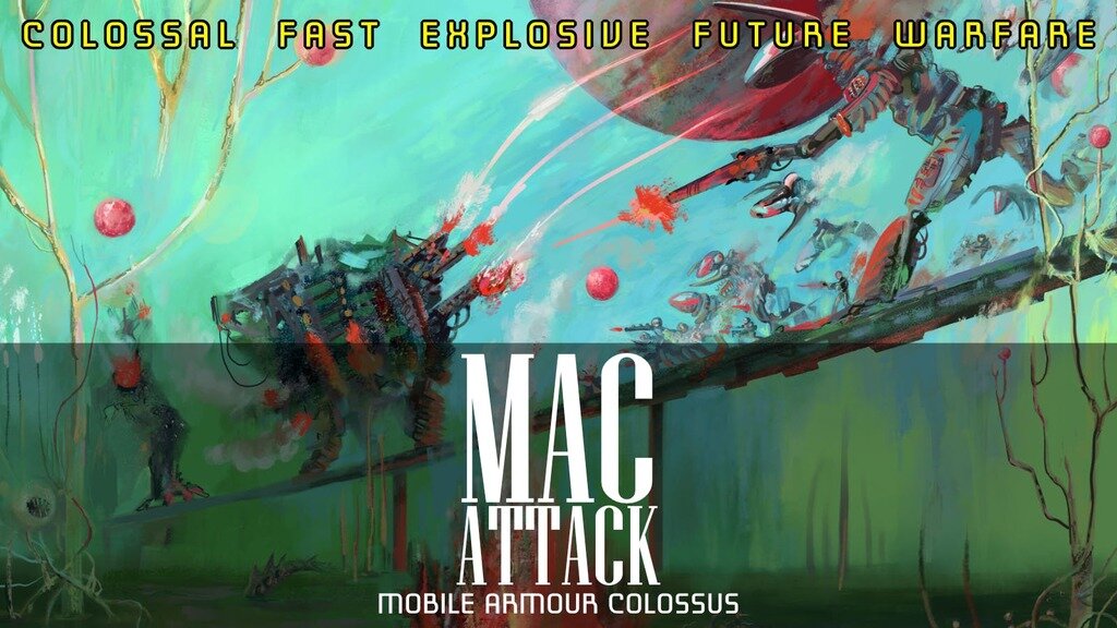 MAC Attack - Sci-Fi Mecha Miniature Wargame