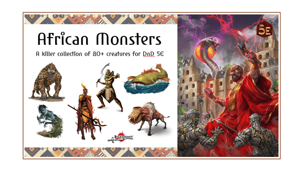 African Monsters: A DnD 5E bestiary of African legends