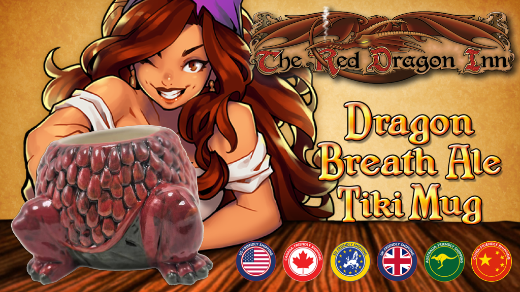 Dragon Breath Ale Tiki Mug