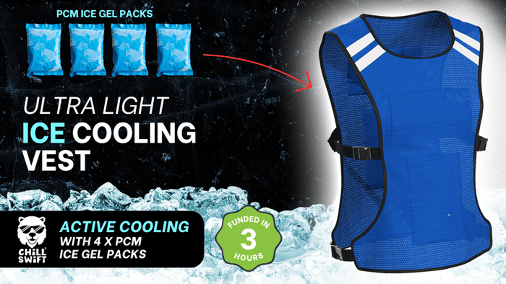 CHILLSWIFT® | Ultra Light Ice Cooling Vest