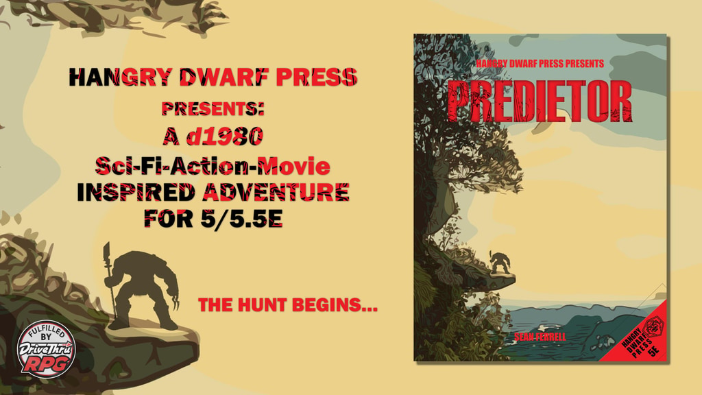 PREDIETOR, a d1980 Action-Movie-Inspired Adventure
