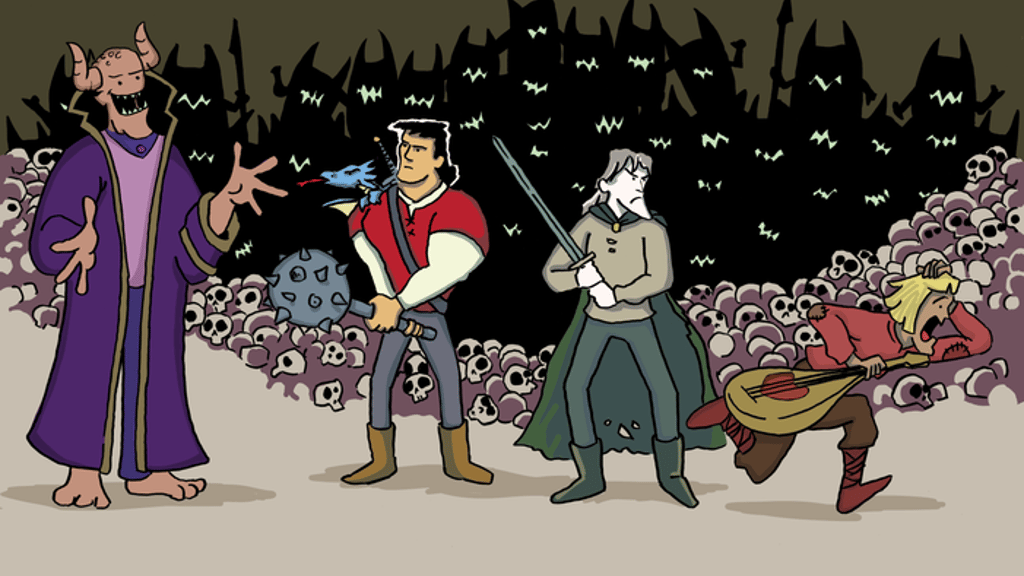 Wurst & Mayhem #1-3-A medieval caustic D&D style adventure