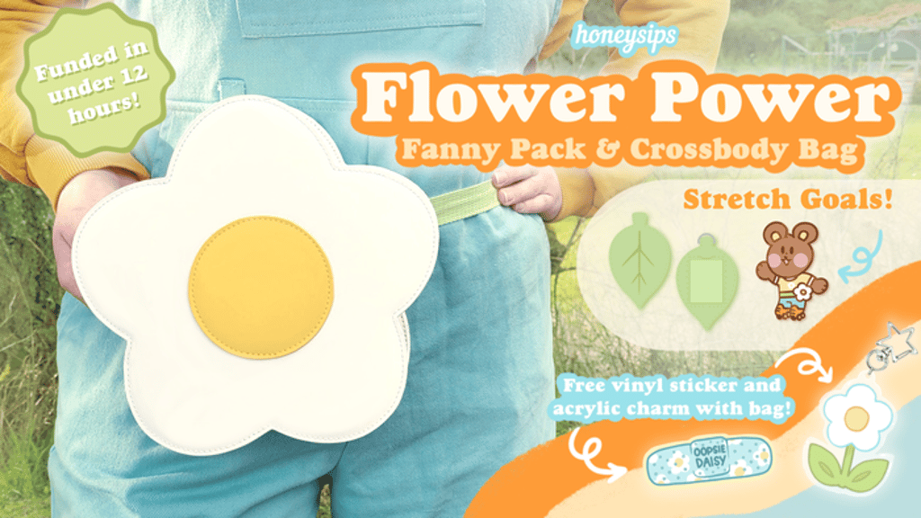 Flower Power Convertible Bag!