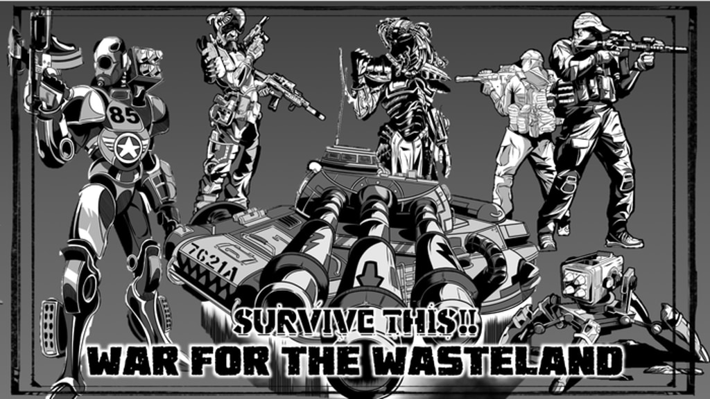 SURVIVE THIS!! War for the Wasteland - Tabletop RPG