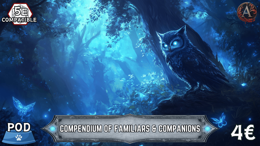 A Compendium of Familiars & Companions for D&D 5e