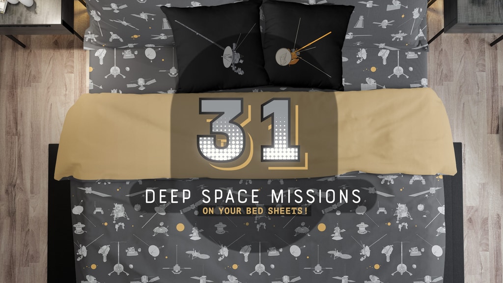 Beyond Earth: 31 Deep Space Missions on Your Bed