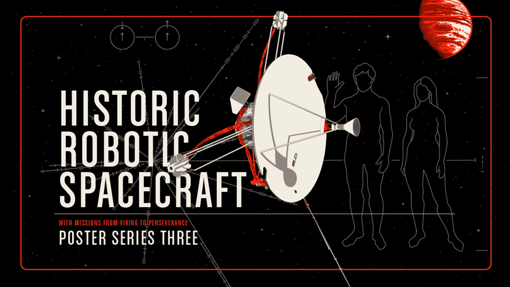 Historic Robotic Spacecraft Poster Series Three