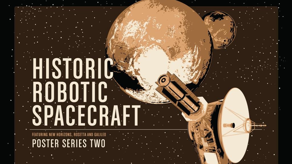 Historic Robotic Spacecraft Poster Series Two