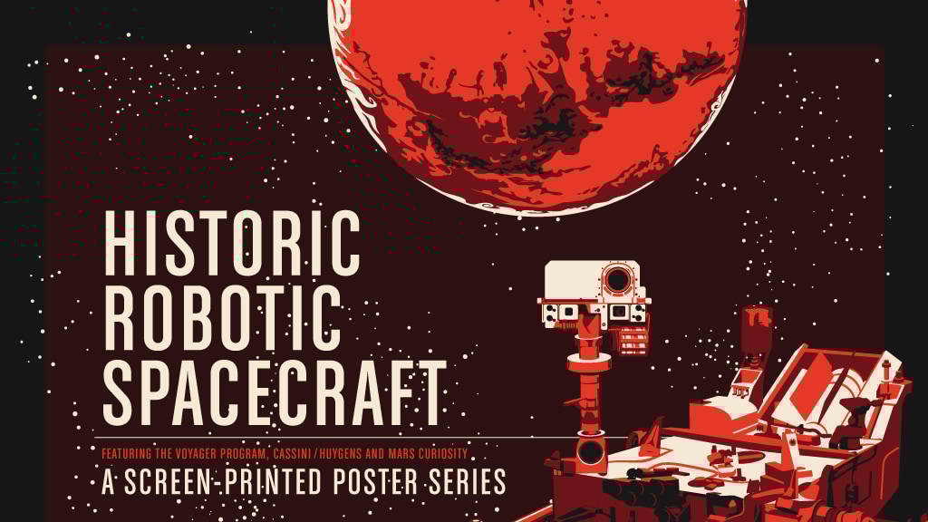 Historic Robotic Spacecraft Poster Series