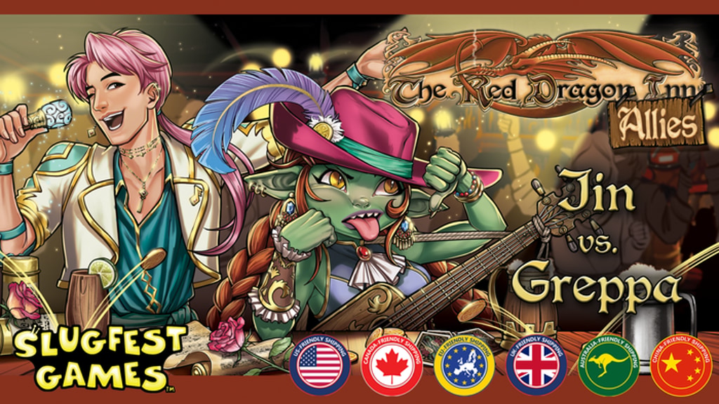 The Red Dragon Inn Allies: Jin vs Greppa