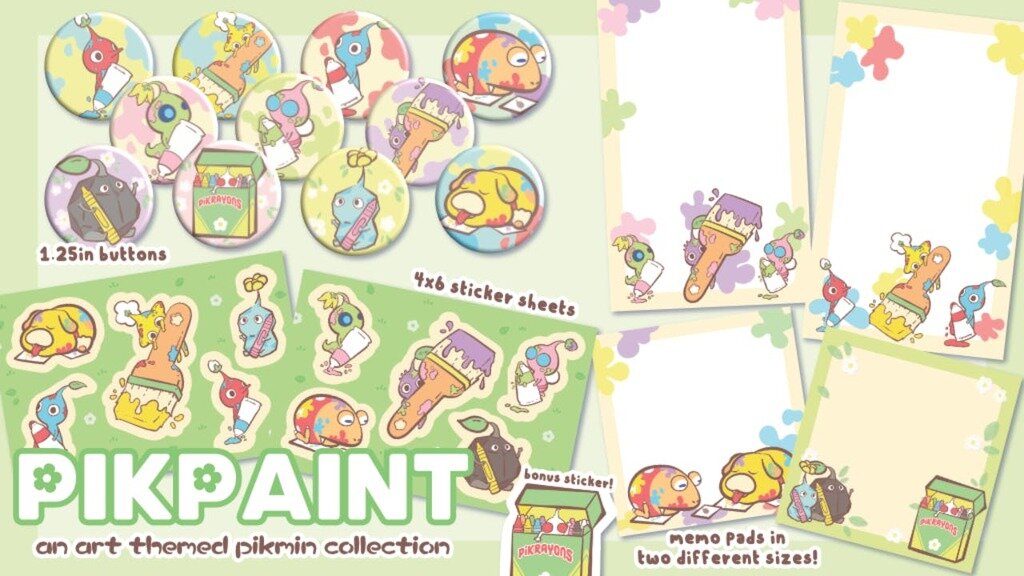 PikPaint - Pikmin Themed Stationery