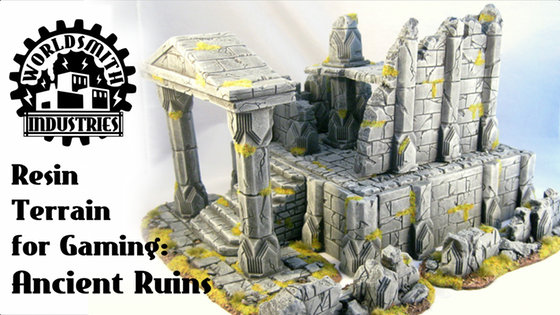 Resin Wargaming Scenery and Terrain: Ancient Ruins