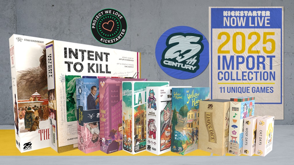 25th Century Games 2025 Import Collection