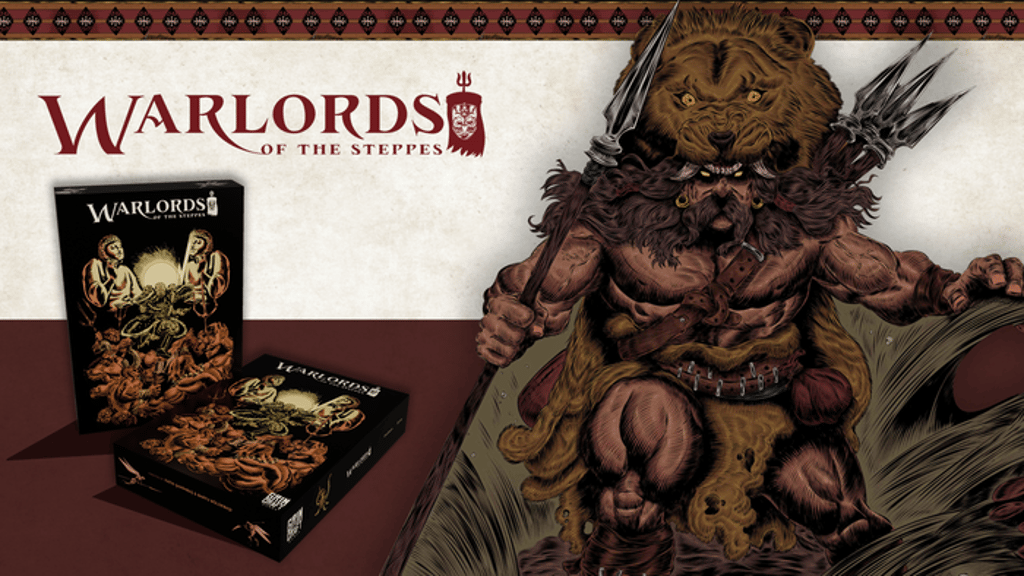 Warlords of the Steppes - A Board Game of Heroes & Monsters