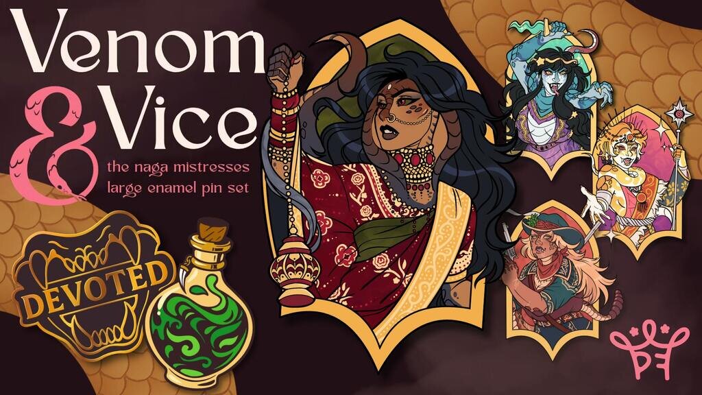 Venom & Vice: the Naga Mistresses