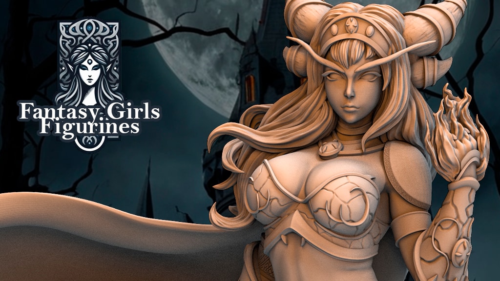Fantasy Girls Figurines 1:12 scale