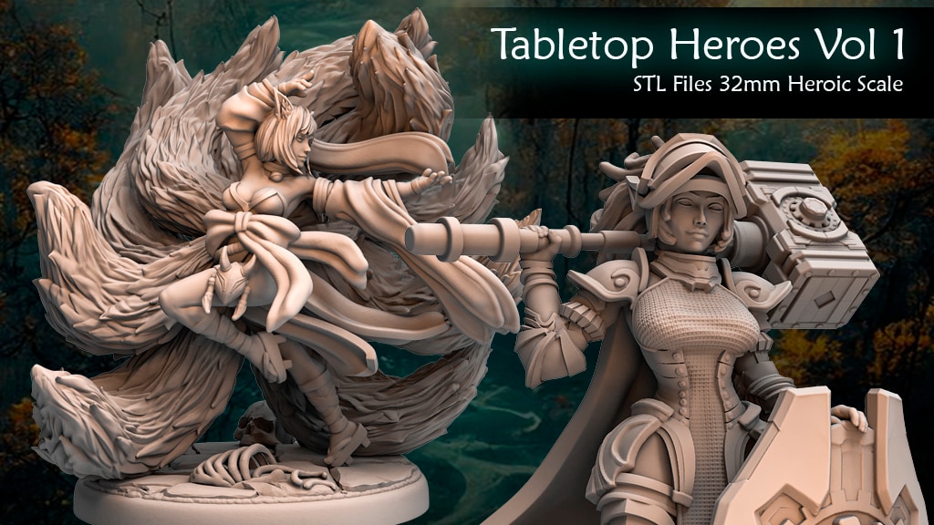 Tabletop Heroes Vol 1 - HEROIC