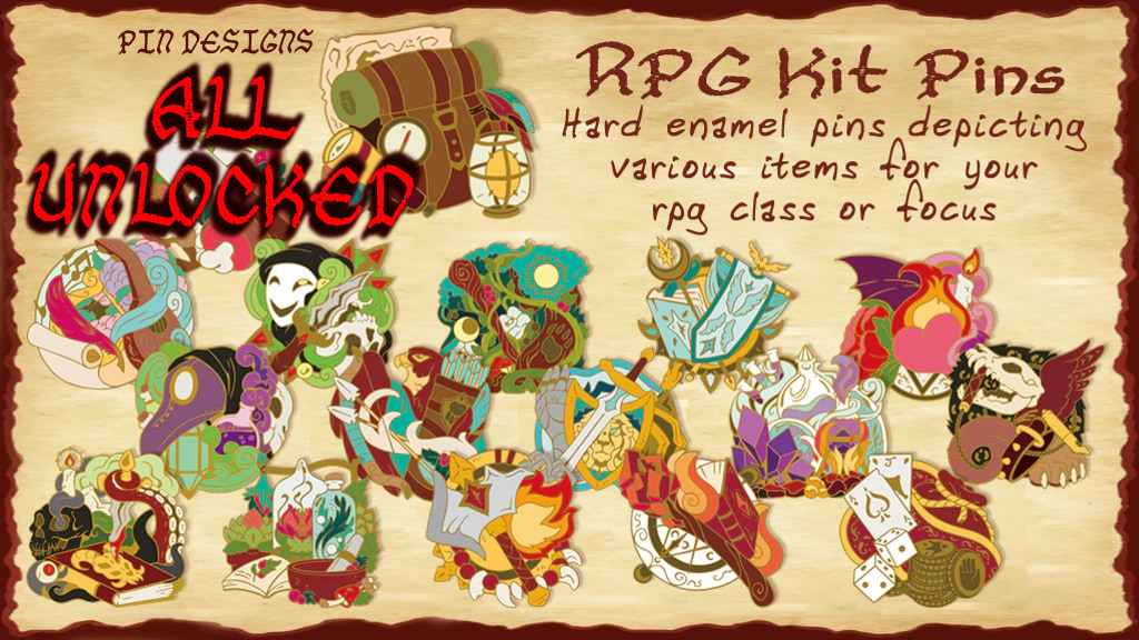 RPG Kit Pins
