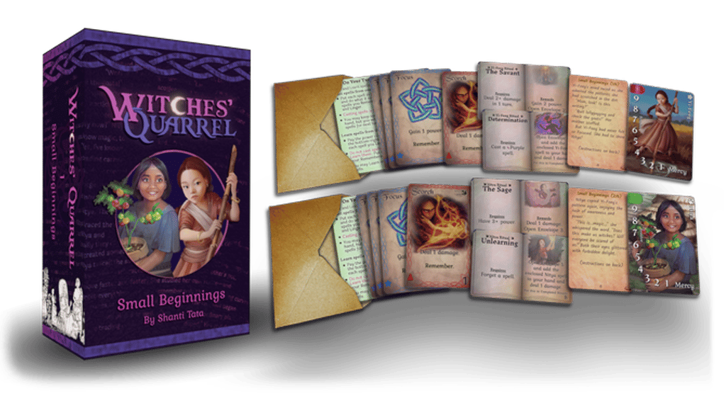 Witches' Quarrel: a quick 2-player legacy game