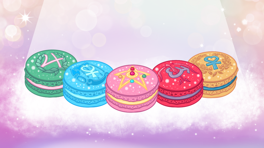 Sailor’s Delight: Sailor Moon Macaron Keychains