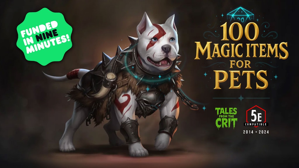 100 Magic Items for Pets