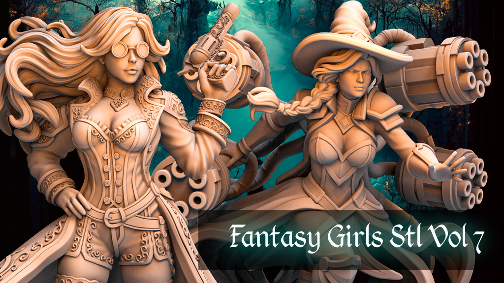 Fantasy Girls Stl Vol 7