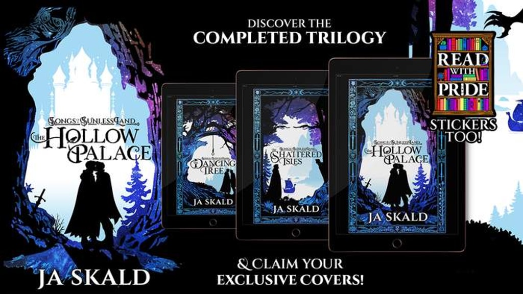 🌈⚔️ LGBT+ Epic Dark Fantasy Trilogy of MM Romantic Suspense