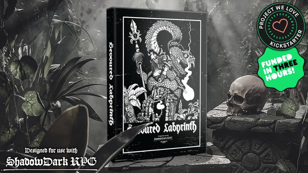 The Devoured Labyrinth | for the Shadowdark RPG