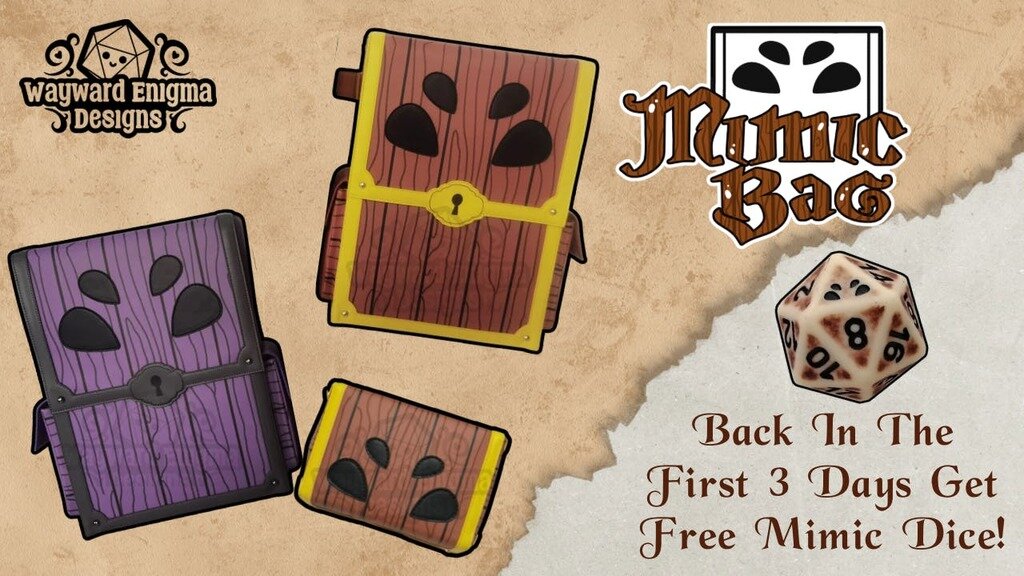 Mimic Bag - The Ultimate Tabletop Companion!